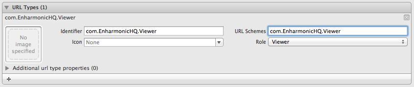 Configured URL Type